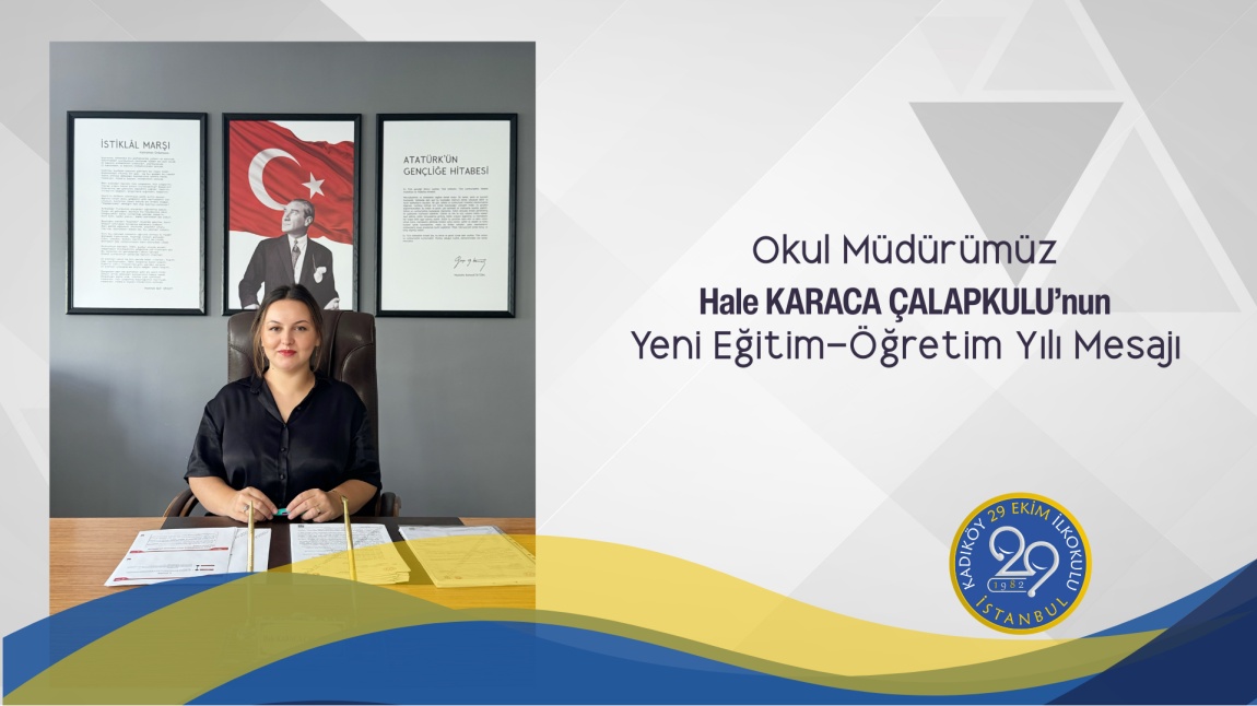 OKUL MÜDÜRÜMÜZÜN YENİ DERS YILI MESAJI